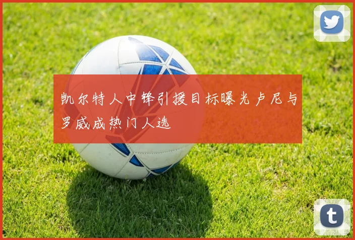 凯尔特人中锋引援目标曝光卢尼与罗威成热门人选